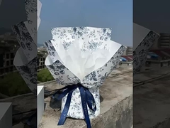 Retro-Floral Art Verpackungspapier, Blumenstrauß, populäres wasserdichtes Verpackungspapier, Blumen