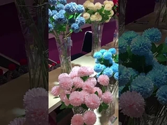 Simulierte dreiköpfige Kugel Chrysanthemum Fake Flower Hydrangea Künstliche Blume Tischtennis Chrys