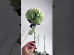 Neuer Hersteller liefert künstliche Blumen einzelne Zwiebelkugeln auf Lager für Hochzeitsseidenblumen, ho