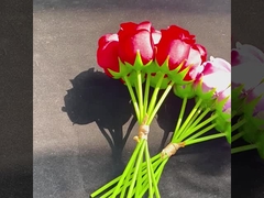 Großhandel mit Simulationen von Rosen mit 7 Köpfen, Kaiserrose Handschmuck Rosenblumen für Zuhause, Hotel, Hochzeit