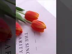 Simuliertes Blumenstrauß mit feuchtigkeitsspendender Note, hochwertige Blumen von Tulpen, Wohnzimmerkuchendekor