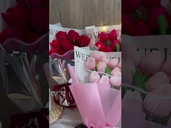 Weihnachtsrose Tulpe Simulierte Blumenstrauß Bekenntnis Geburtstagsgeschenk