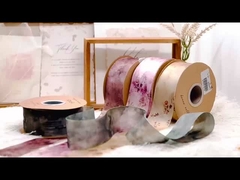 Altes Stil, eine Pflaumenblüte gefärbte Seide, handgefertigte DIY Haarzubehör, Hanfu Dekorationsmaterialien,