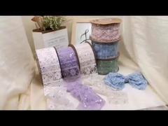 High-End-Fischmann-Spitzenband im koreanischen Stil 7cm Haarzubehör mit High-End-Gefühl DIY-Band Halbflosse