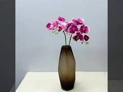 Kunststoffsimulation 3D-Schmetterling Orchidee Hochzeitsschmuck, Blütenblätter, falsche Blumen, kleine Blume b