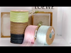 Premium-Zwei-Farbe-Schimmer-Vertikal-Rumpf-Schnee-Gaze-Gürtel im koreanischen Stil