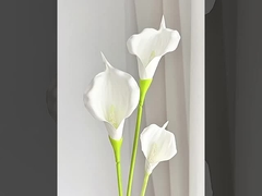 Künstliche Blüte Calla Lilie Wohnzimmer Esstisch Dekoration, Hochzeitssaal Blumenarrangement und Foto