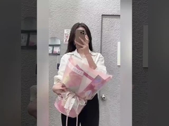 Wasserdichtes Verpackungspapier für Blumensträuße, Süßwarenverpackungspapier und Feststoffe aus Gelee-Film-Serie