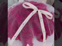 Fabrik-Direktverkauf von leichten Luxus-Serie-Doppelseitigen goldenen Papierblumenmaterialien, koreanischer Stil