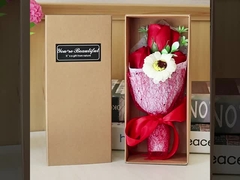 Seife-Blumen-Geschenk, romantischer Simulationsstrauß, Rosenstrauß, Valentinstagsgeschenk für die Freundin, in