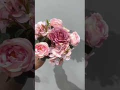 Simulierte europäische Art kleiner Griff Blumenstrauß von Rosen, falsche Blumen, Wohnzimmer Hausdekoration, s