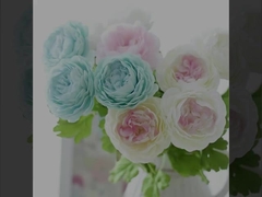 Simulierte Pfingstblume, falsche Blume, Lotusblume, Ozeanpfingstblume, einköpfige Seidenblume, Hochzeits-Künstlicher Fluss