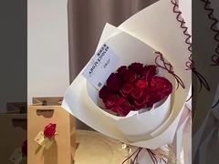 Internetberühmtheit Ballett-Stil DIY Blumenblumen Verpackungspapier