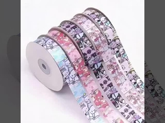 Pink Sanrio Cartoon süßes Muster Band DIY handgefertigt Band Studenten Geschenkbox Geschenk Verpackung Band