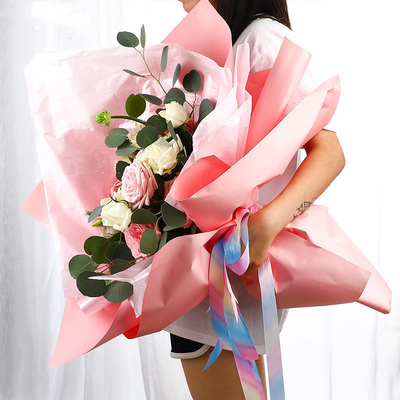 Ein guter Preis. CMYK-Mode druckte Blumen-Packpapier 58*58cm viele Entwürfe Online