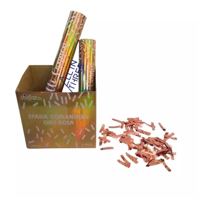 kaufen Großhandels-Rose Gold Silver White Paper-Konfetti-Kanonen-tireur-Partei-Popkornmaschine für Hochzeitsfest-Geburtstag online manufacture