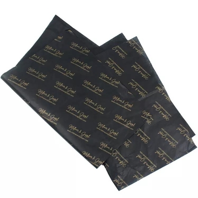 kaufen Kundenspezifisches Goldmarken-Logo, das Geschenkverpackungs-Seidenpapier für die Verpackung druckt online manufacture