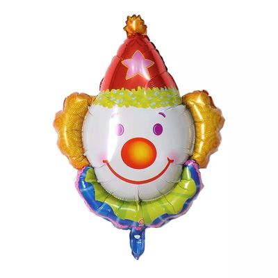 kaufen Cartoon Thema Aluminiumfolie Ballon Kinder Geschenke Kind Spielzeug Clown Ballons Online-Herstellung