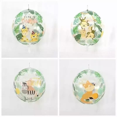 kaufen Dschungeltiere Dinosaurier bedruckte Helium-PVC-Luftballons Spielzeug-Geburtstagsfeier-Dekoration online manufacture