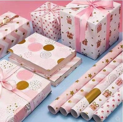 kaufen 50cm*70cm Matte Gift Wrap Paper Roll für Freund online manufacture