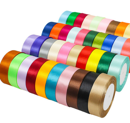 Ein guter Preis. Geschenk-Verpackungs-Polyester-Satin-Band für Blumen-Verpackungs-Feriengeschenk-Kasten-Band Online