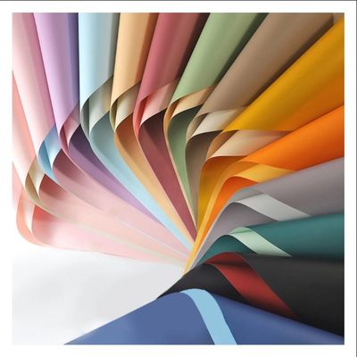 kaufen Zweifarbiges koreanisches Verpackungspapier Wasserdichtes Blumenstrauß Verpackung Online-Herstellung