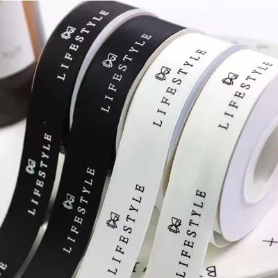 Ein guter Preis. Besonders gedruckte Polyester-Großkornband-Baumwolle Heringbone-Tape-Rolle in vielen Farben Online