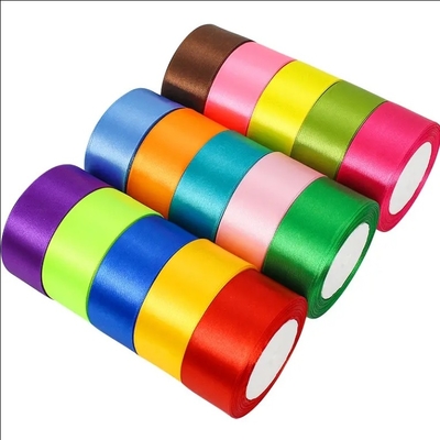 Ein guter Preis. Saubere Seiden Sandung Satin Band Roll in individueller Farbe für Geschenk Dekoration Online