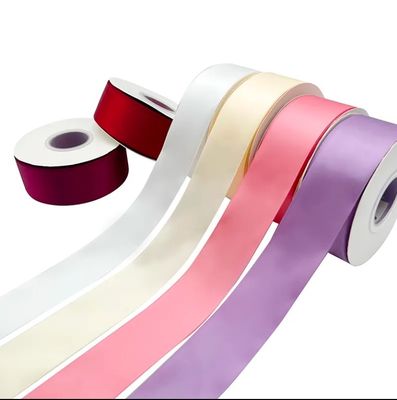 Ein guter Preis. E-magic Custom Double Faced Satin Ribbon Roll in 196 Farben für Kundenanpassungen Online