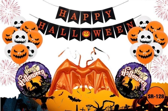 kaufen Großhandel Halloween-Folienballons Großhandel aufblasbare Wolke Doppeldruck Mylar Ballon online manufacture