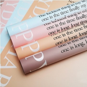 Ein guter Preis. Doppelseitiges zweifarbiges Blütenpapier mit schrägem englischem Design Online