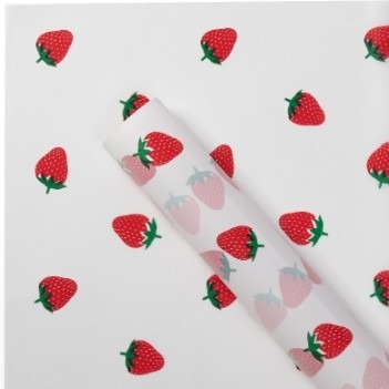 kaufen Edelstrawberry Matte Wasserdichtes Blütenverpackungspapier Blütenverpackung Durchsichtiges Blütenpapier online manufacture