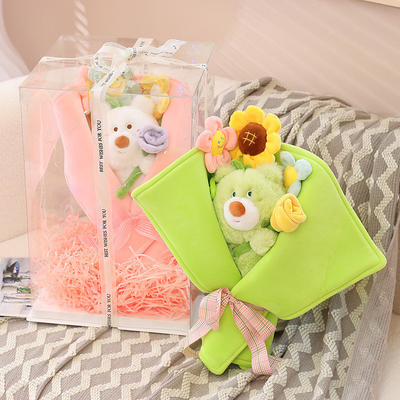 kaufen Rose Bear Plush Bouquet - Einzigartiges Valentinstags-/Geburtstagsgeschenk für Freundin, Frau und beste Freunde online manufacture