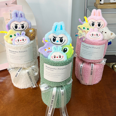 kaufen 15x30cm Valentinstag Labubu Plush Puppe Bouquet Puppe Geschenk für Freundin und beste Freundin Geburtstagsgeschenk Vielfalt Puppen online manufacture