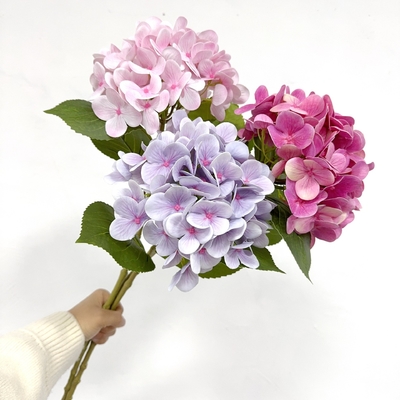 Ein guter Preis. Hydrangea Kunstblumenstrauß Schöne Hochzeitsdekoration Vielfalt Hydrangea Mehrfarbe Online