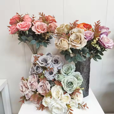 Ein guter Preis. Künstliche Blume, Seidenrose, Hochzeitsschmuck Online