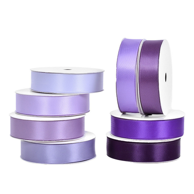 Ein guter Preis. Fairy Purple Ribbon Backverpackung DIY Handgefertigte Haarzubehör Farbband Bouquet Bindung Dekorationsverpackungsmaterial Farbe Ding Gürtel Online