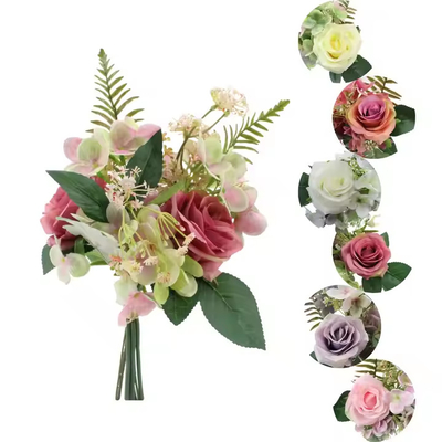 Ein guter Preis. Fabrik-direkte künstliche Rosen Blumen für die Dekoration Hochzeit künstliche Blumenstrauß Online