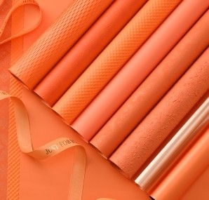 Ein guter Preis. Orange-Halloween-Blumenpapier Online