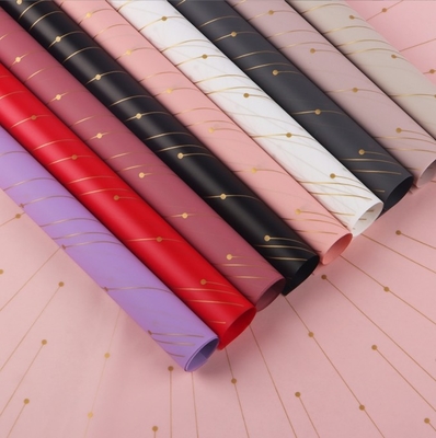 Ein guter Preis. Ausgangspunkt von Milan Paper Love: Hochwertiges, goldgeprägtes Blumenverpackungspapier, Blumenstraußpapier, wasserdichtes Kunststoff-Opp, handgefertigtes Geschenkpapier Online