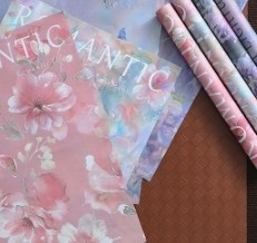 kaufen High-End-Blumenverpackungspapier im Stil der sizilianischen Ölmalerei online manufacture