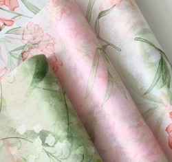 kaufen Linglan-Druck aus nicht gewebtem Gewebe mit hochwertigem Blumenverpackungspapier online manufacture