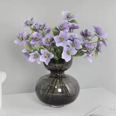 kaufen Großhandel 5 Köpfe Dodderblume künstliche Hellebore-Blume für die Wohnkultur Online-Herstellung