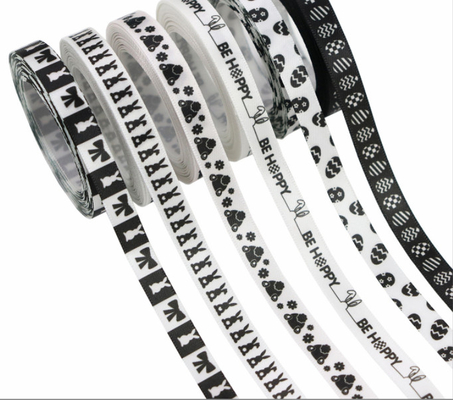kaufen Osterband, schwarz-weißer Osterkrans, Bogen-Dekorationsband, Oster-Eierkorb, Geschenkverpackungsband online manufacture