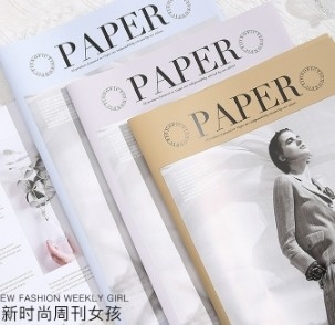 kaufen New Fashion Weekly Mädchen Wasserdichtes Blumenverpackung Papier online manufacture
