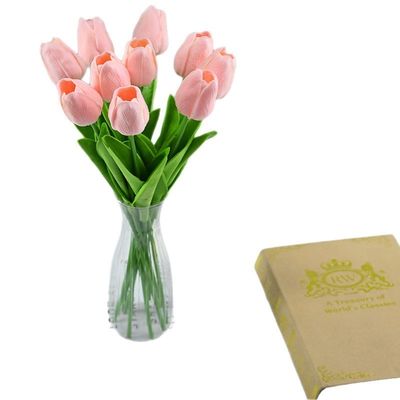 Ein guter Preis. Großhandel mit PU-Miniblumen, künstlichen Tulpen, künstlichen Blüten, Seidenblumen, grenzüberschreitenden Dekorationsblumen, künstlichen Blüten für den Eigenbedarf Online