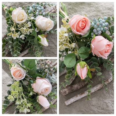 Ein guter Preis. Simulationsblumenhersteller Mira Rosenstrauß Wohnkultur grenzüberschreitende Hochzeitsgeschäfte Großhandel gefälschte Blumen INS-Stil Online