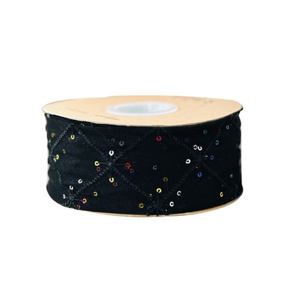 kaufen Farbfestheit garantiert Sequin Stickern Band für Style Internet 5,5 cm Breite Polypropylen PP Verpackungszubehör Online-Herstellung