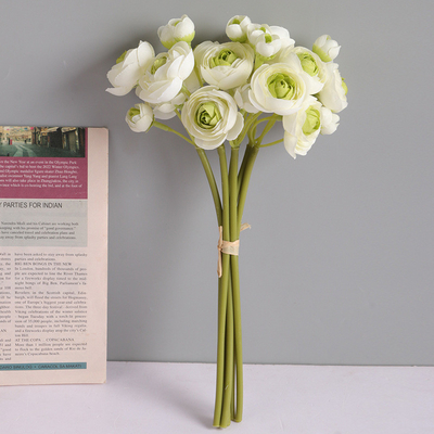 Ein guter Preis. Simulierte Mini-Lotosblüte Home-Fotografie-Konferenz dekorative kleine Blumensträuße, Wohnzimmer und Esstisch Ornamente und Pfeonenschmuck dekorative Blumen Online