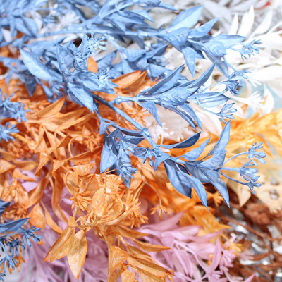 kaufen Vollhimmel mit Blättern, grüne Sternenpflanzen, simulierte Blumen, Ahornblätter, Hochzeitsdekoration, Honigsackel, Hochzeitszimmerdekoration online manufacture